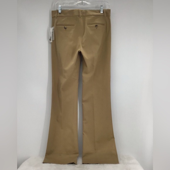 Theory Max C Stretch Canvas Khaki Trouser Pants NWT Tan Career Bus Casual Size 6 - Picture 10 of 10